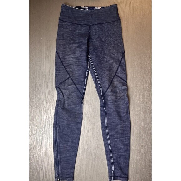 Lululemon Women's Urban Flow Pant *Denim Deep Indigo Size 2 Stretch - Picture 1 of 6